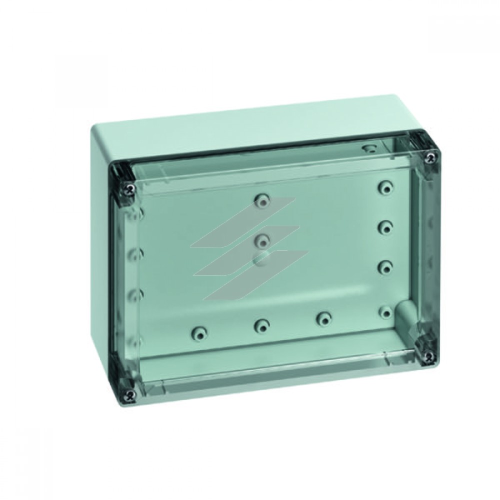 TG-коробка ABS 2015-9-to (202х152х90мм), акрилонітрил-бутадієн-стерол, гладкі стінки, IP67, прозора кришка, Spelsberg